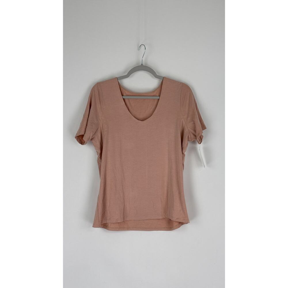 Numi The Signature Undershirt Blush Womens Size XL New Short Sleeve